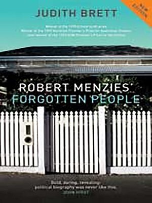 cover image of Robert Menzies' Forgotten People